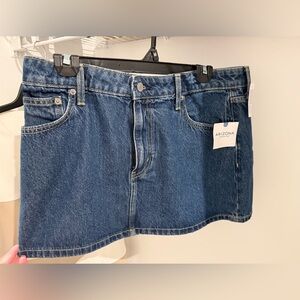 Arizona Jean Company Dark Blue Denim Mini Skirt